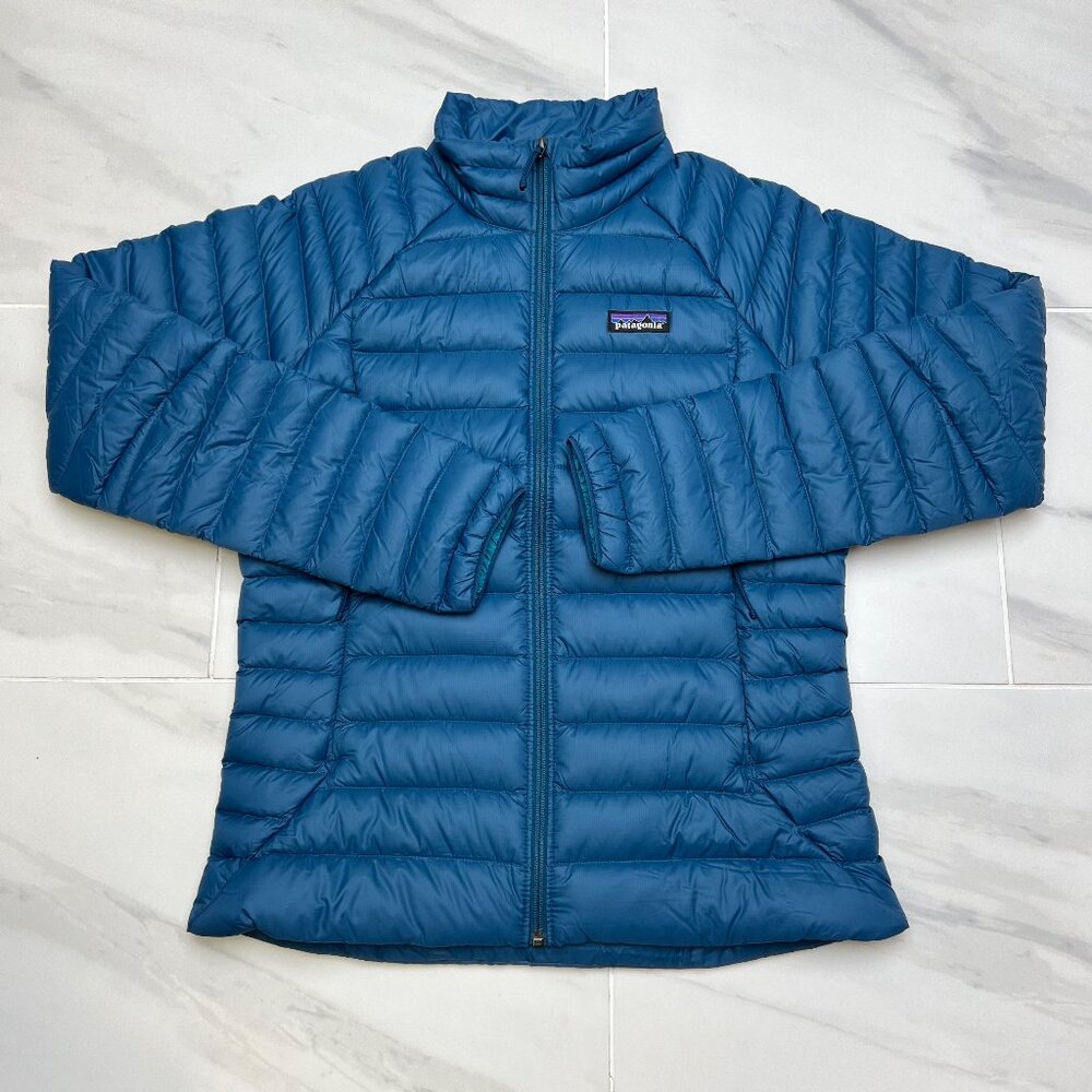 Patagonia Women's Down Sweater Lagom Blue 84684 LMBE size SMALL